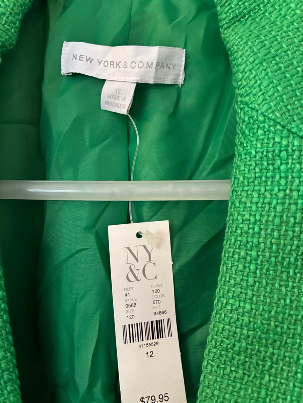 New York & Company Jacket/Blazer - Picture 5 of 5